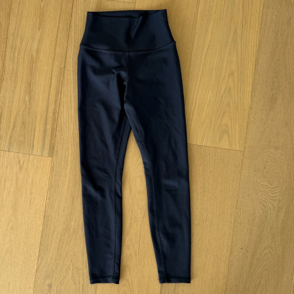 XS ALO Yoga high Waist Airlift Navy Leggings